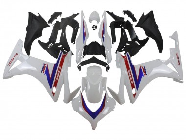 Cheap 2013-2015 Honda CBR500R Motorcycle Fairings - White Red Blue HRC Canada