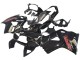 1998-2001 Honda VFR 800 Motorcycle Fairings - Glossy Black Red Decal Canada
