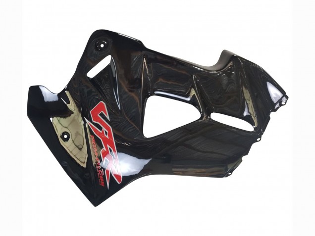 1998-2001 Honda VFR 800 Motorcycle Fairings - Glossy Black Red Decal Canada