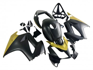 Cheap 2002-2013 Honda VFR 800 Motorcycle Fairings - Yellow Matte Black Canada