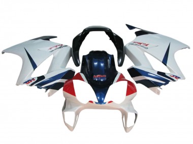 Cheap 2002-2013 Honda VFR 800 Motorcycle Fairings - White Red Dark Blue HRC Canada