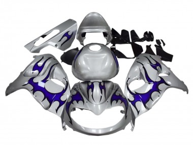 Cheap 1998-2003 Suzuki TL1000R Motorcycle Fairings - Silver Blue Canada