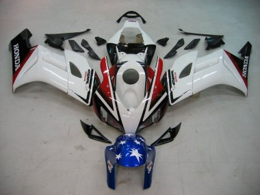 Cheap 2004-2005 Honda CBR1000RR Motorcycle Fairings - White Red Glossy Black Blue Star Canada