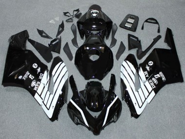 Cheap 2004-2005 Honda CBR1000RR Motorcycle Fairings - Glossy Black White Canada