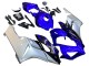2004-2005 Honda CBR1000RR Motorcycle Fairings - Silver Blue Glossy Black Canada