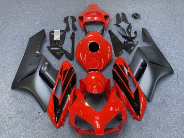 Cheap 2004-2005 Honda CBR1000RR Motorcycle Fairings - Grey Red Glossy Black Stripe Canada