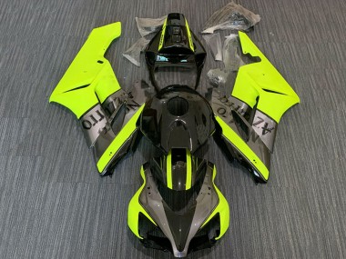 Cheap 2004-2005 Honda CBR1000RR Motorcycle Fairings - Yellow Grey Glossy Black Nastro Azzurro Canada
