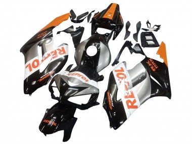 Cheap 2004-2005 Honda CBR1000RR Motorcycle Fairings - Orange Silver Glossy Black Repsol Canada