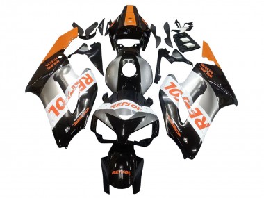 Cheap 2004-2005 Honda CBR1000RR Motorcycle Fairings - Orange Silver Glossy Black Repsol Canada