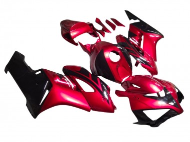 Cheap 2004-2005 Honda CBR1000RR Motorcycle Fairings - Red Glossy Black Stripe Canada