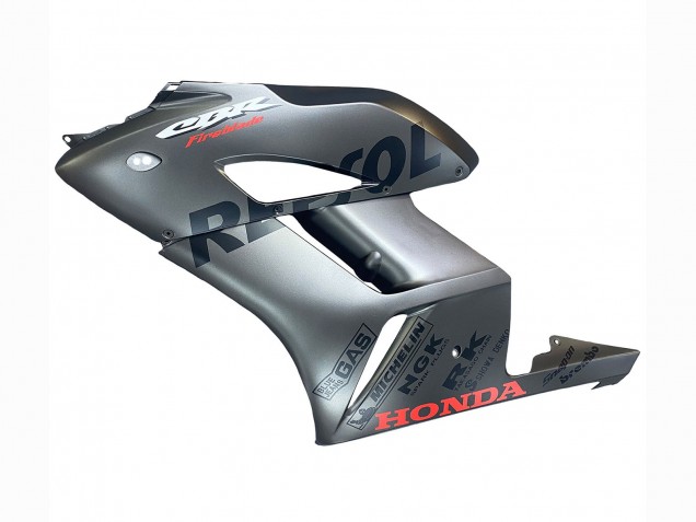 2004-2005 Honda CBR1000RR Motorcycle Fairings - Silver Repsol Canada