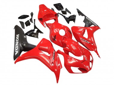 Cheap 2006-2007 Honda CBR1000RR Motorcycle Fairings - Red Matte Black Canada