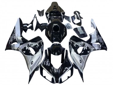 Cheap 2006-2007 Honda CBR1000RR Motorcycle Fairings - Silver Glossy Black Red Bull Canada
