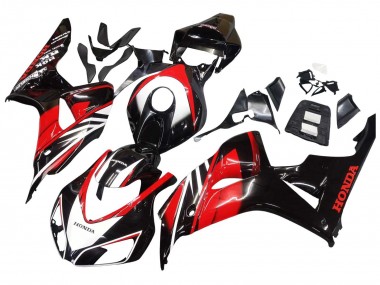 Cheap 2006-2007 Honda CBR1000RR Motorcycle Fairings - Red Glossy Black Canada
