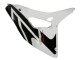 2006-2007 Honda CBR1000RR Motorcycle Fairing Kits - White Glossy Black Canada