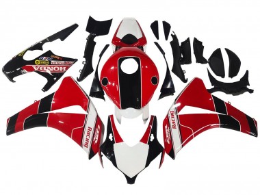 Cheap 2008-2011 Honda CBR1000RR Motorcycle Fairings - Red White Glossy Black Racing Canada