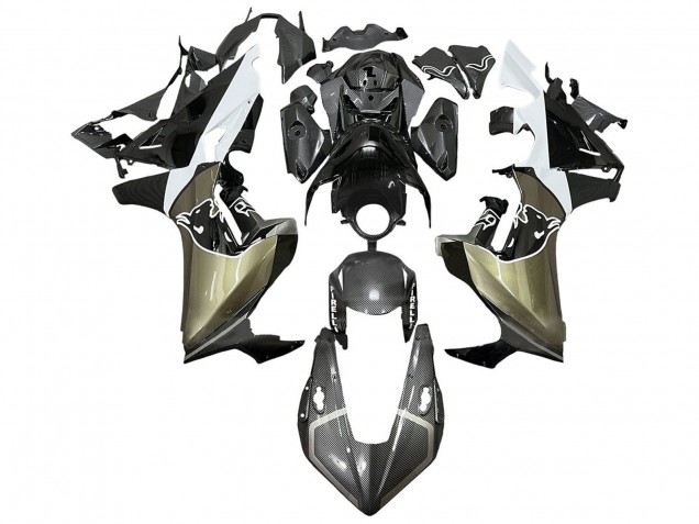2017-2024 Honda CBR1000RR Motorcycle Fairings - Grey White Black Carbon Fiber Canada
