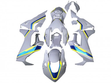 Cheap 2017-2024 Honda CBR1000RR Motorcycle Fairings - White Blue Yellow Canada