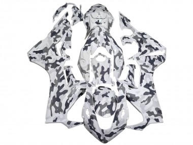 Cheap 2017-2024 Honda CBR1000RR Motorcycle Fairings - White Grey Camouflage Canada