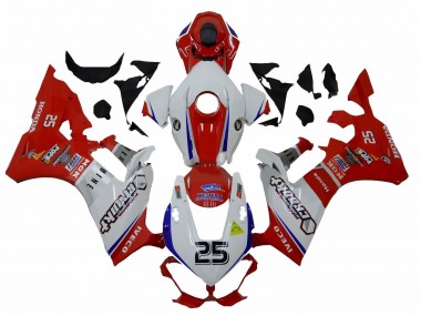 Cheap 2017-2024 Honda CBR1000RR Motorcycle Fairings - White Red Blue 25 Canada