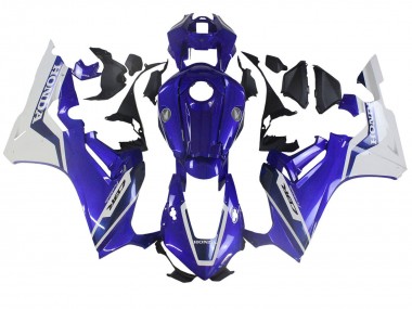 Cheap 2017-2024 Honda CBR1000RR Motorcycle Fairings - White Blue Canada