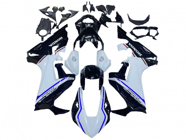 2017-2024 Honda CBR1000RR Motorcycle Fairing Kits - White Blue Glossy Black Canada