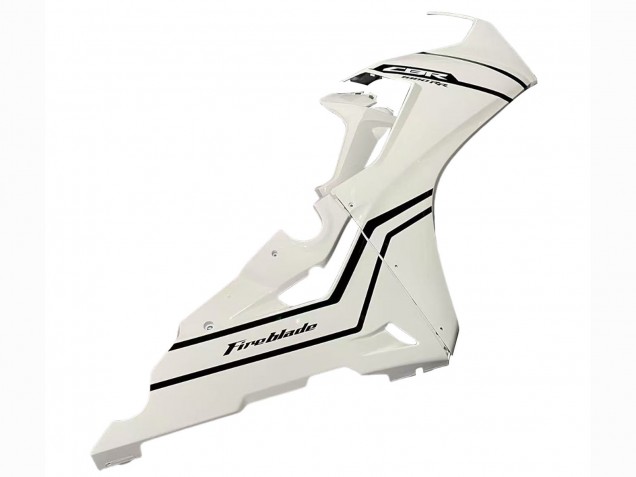 2017-2024 Honda CBR1000RR Motorcycle Fairings - White with Black Stripe Fireblade Canada