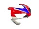 2003-2004 Honda CBR600RR Motorcycle Fairings - White Blue Red HRC Canada