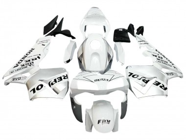 Cheap 2003-2004 Honda CBR600RR Motorcycle Fairings - White Silver Black Repsol Canada