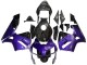 2003-2004 Honda CBR600RR Motorcycle Fairings - Purple Black Forged Carbon Fiber Canada
