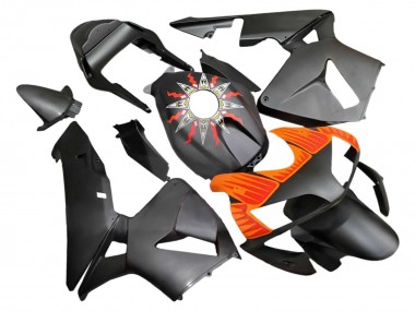 Cheap 2003-2004 Honda CBR600RR Motorcycle Fairings - Matte Black Orange Canada