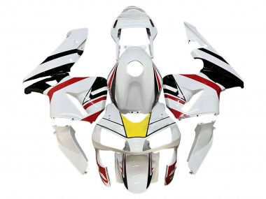 Cheap 2003-2004 Honda CBR600RR Motorcycle Fairings - White Red Yellow Black Canada