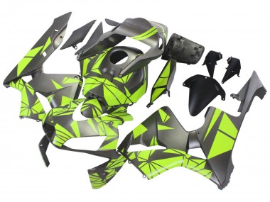 Cheap 2003-2004 Honda CBR600RR Motorcycle Fairings - Yellow Matte Black Canada