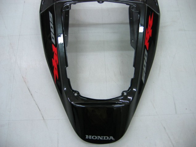 2005-2006 Honda CBR600RR Motorcycle Fairings - Glossy Black Grey Flame Canada