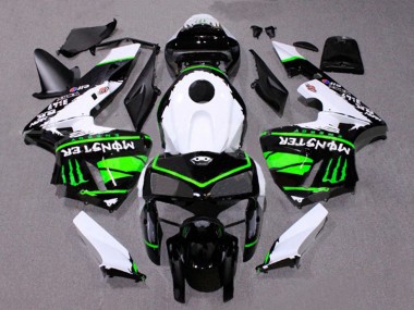 Cheap 2005-2006 Honda CBR600RR Motorcycle Fairings - White Black Green Monster Canada