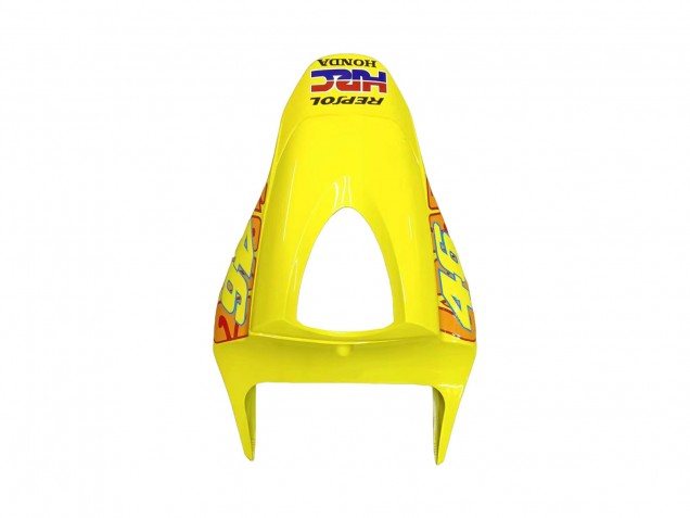 2007-2008 Honda CBR600RR Motorcycle Fairings - Yellow Orange Glossy Black Rossi Repsol Canada
