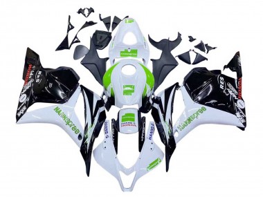 Cheap 2009-2012 Honda CBR600RR Motorcycle Fairings - White Green Glossy Black Hannspree Canada