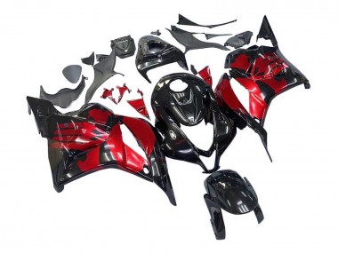 Cheap 2009-2012 Honda CBR600RR Motorcycle Fairings - Red Glossy Black Canada