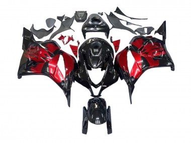 Cheap 2009-2012 Honda CBR600RR Motorcycle Fairings - Red Glossy Black Canada