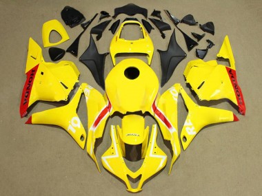 Cheap 2009-2012 Honda CBR600RR Motorcycle Fairings - Yellow Red White Repsol Canada