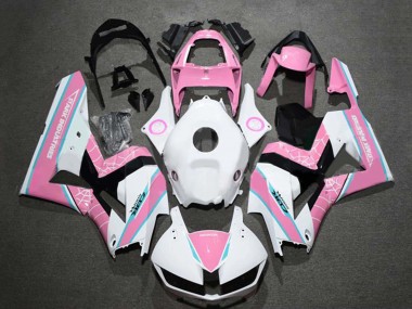 Cheap 2009-2012 Honda CBR600RR Motorcycle Fairings - White Pink Blue Canada