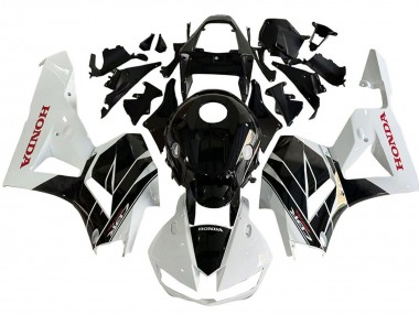Cheap 2013-2023 Honda CBR600RR Motorcycle Fairing Kits - White Glossy Black Canada