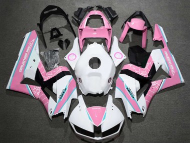 Cheap 2013-2023 Honda CBR600RR Motorcycle Fairings - White Pink Canada