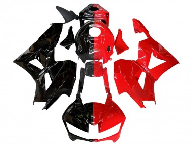 Cheap 2013-2023 Honda CBR600RR Motorcycle Fairings - Glossy Black Red Split Canada