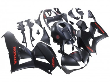 Cheap 2013-2023 Honda CBR600RR Motorcycle Fairings - Matte Black Red Decals Canada