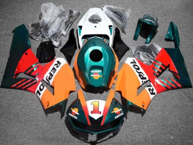 Cheap 2013-2023 Honda CBR600RR Motorcycle Fairings - Orange White Red Glossy Black Dark Green Repsol 1 Canada