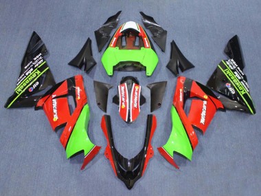 Cheap 2004-2005 Kawasaki ZX10R Motorcycle Fairings - Green White Ninja Canada