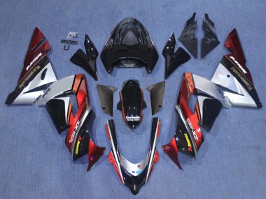Cheap 2004-2005 Kawasaki ZX10R Motorcycle Fairings - White Black Fluorescent Yellow Ninja Canada