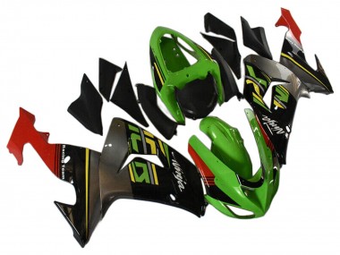 Cheap 2006-2007 Kawasaki ZX10R Motorcycle Fairings - Green Grey Red Black Yellow Canada