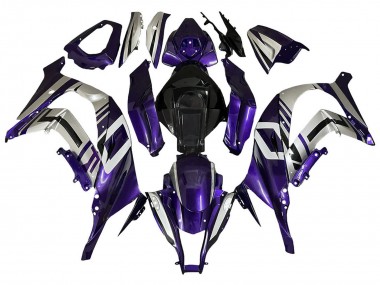 Cheap 2008-2010 Kawasaki ZX10R Motorcycle Fairings - Purple Silver Black Canada